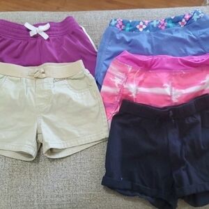 Lot of 5 Gilrs Shorts